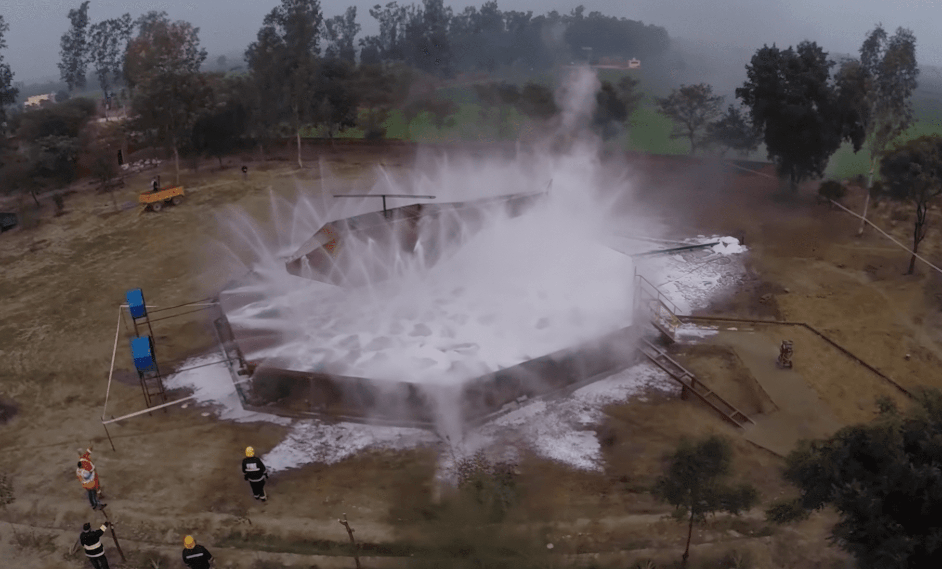 Custom R&D test setup